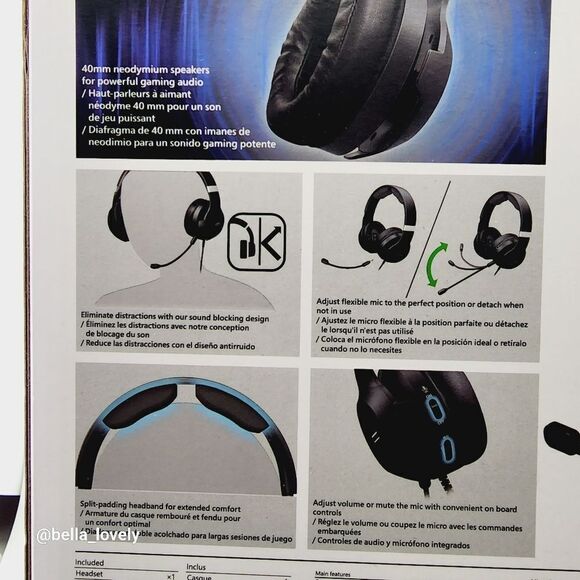 HORI Xbox Series X , S Gaming Headset Pro Officially Licensed by Microsoft - Picture 10 of 10